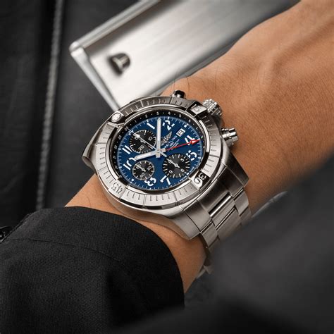 breitling avenger men's reviews|breitling avenger 45 gmt review.